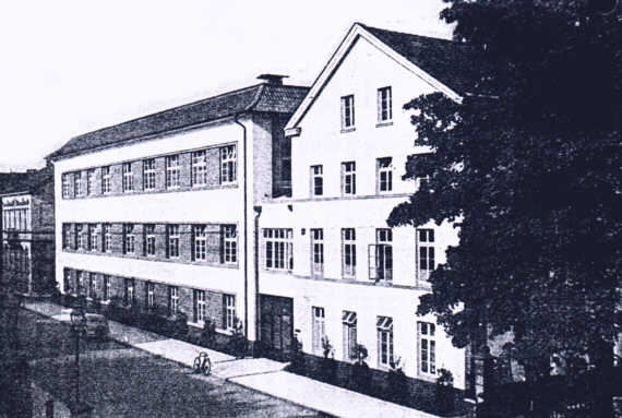 Verlagshaus C. Bertelsmann, Teilansicht: Druckerei und Bürogebäude, 1939